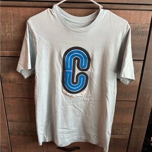 Coach Sky Blue Logo T-Shirt